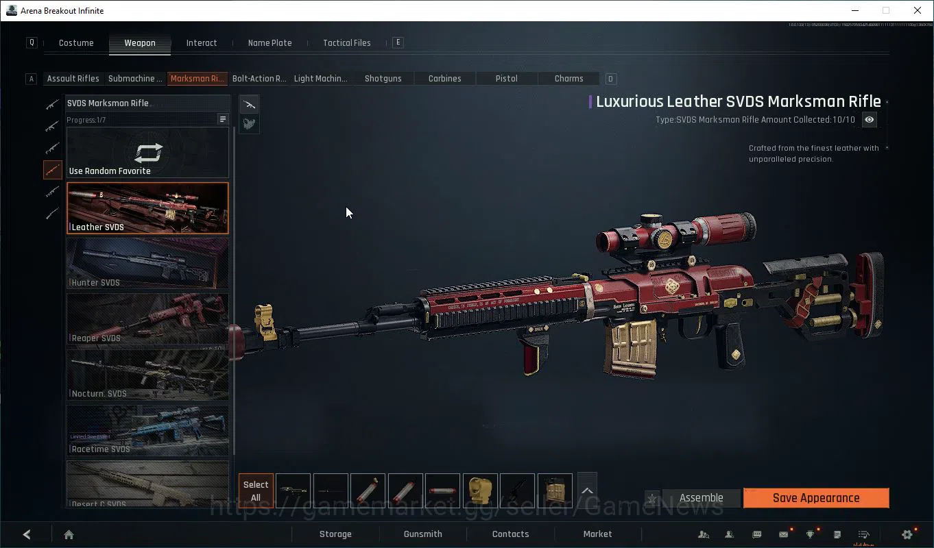 Arena Breakout: Infinite Accounts Global |Lvl 30| SV 173M | CV 155M | SCAR L Speedy, image 19