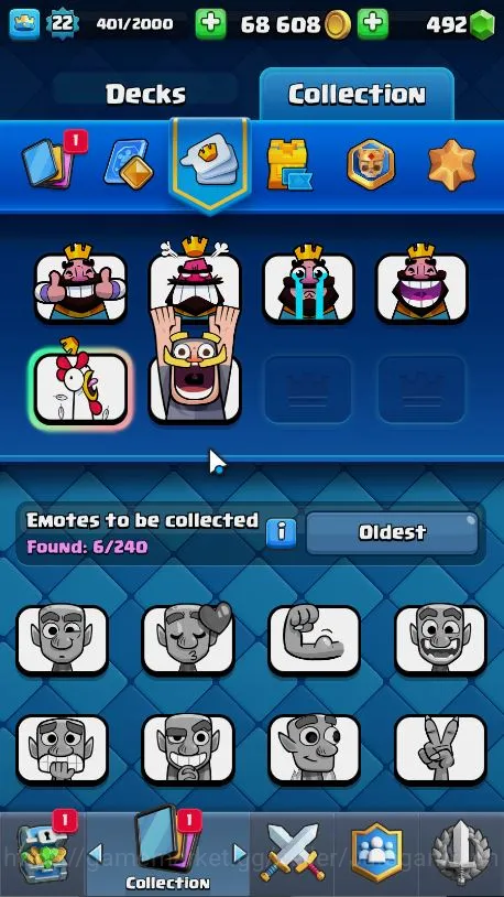 Clash Royale Accounts Midgame Lvl 22|Trophy 3113|KTL 9|Card 63|1 EVO,14 Epic,24 Rare,25 Common|Gems 492|TakeEmail(CR1050) 4