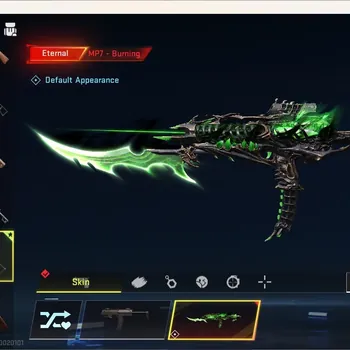Blood Strike Accounts Starter ASIA | Eternal Gun: MP7-Burning Lv1/2|1 Ultra Gun|1 Epic Rename Card|Check SS BS3664B