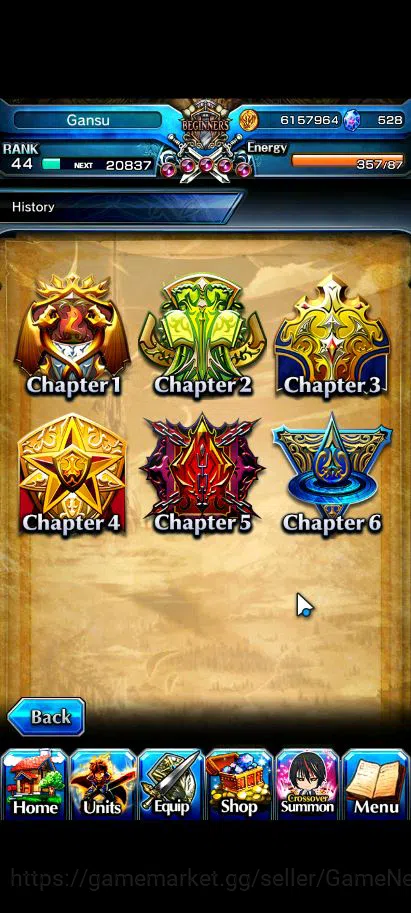 Grand Summoners Accounts Global|Rank 44|3 Ascend+1 TW| DL Rimuru+TW,DLS Rim image 2