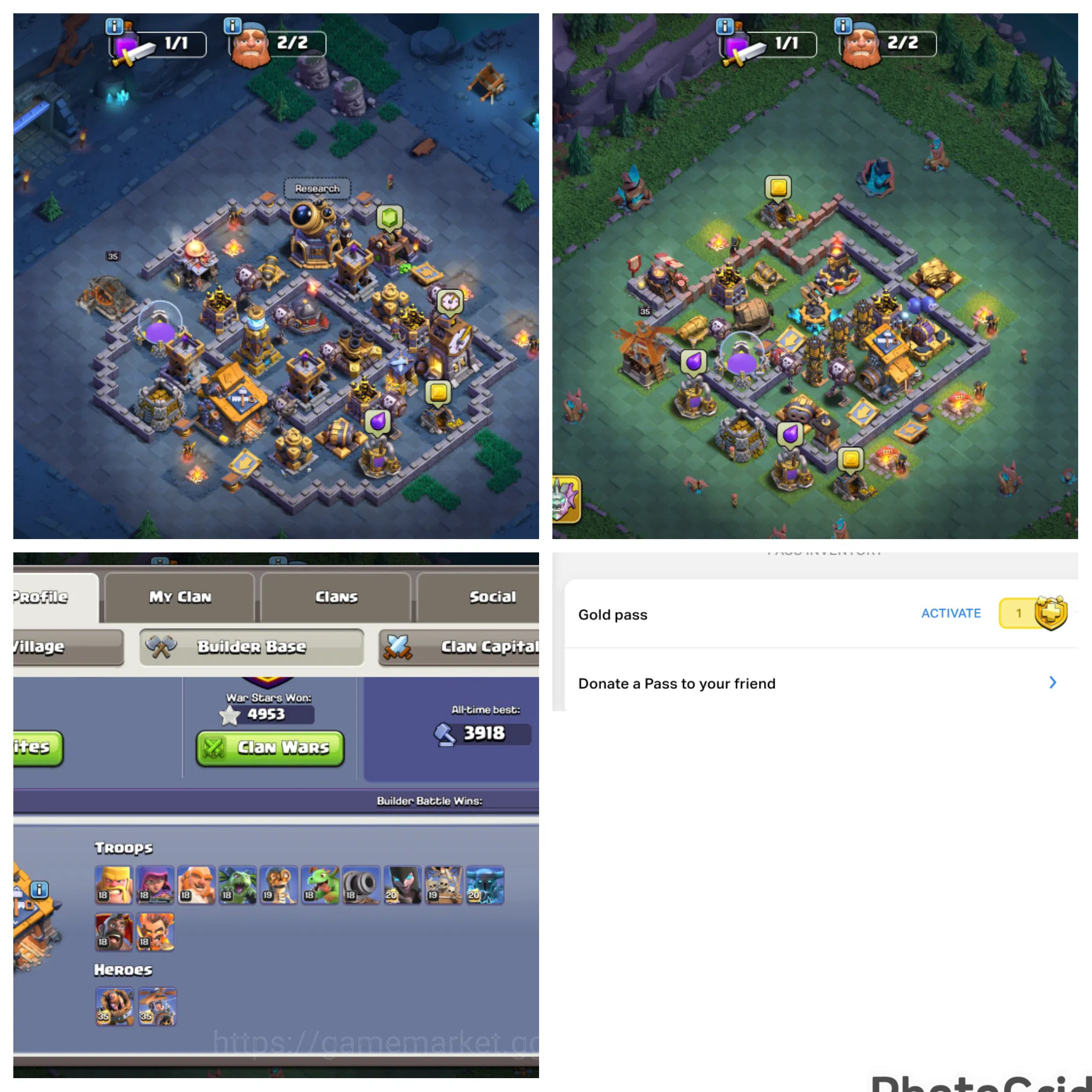 Clash of Clans Accounts TH 18 LVL 270 MAXED|5 HERO MAXED|EPIC 11 MAX|WALL  image 3