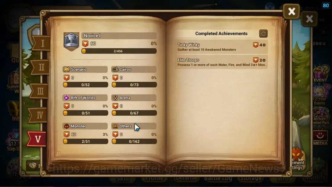 Summoners War: Sky Arena Accounts ASIA|Lv 26|Ready Gacha|99 12 YSC + 160 11 YSC + 3 image 6