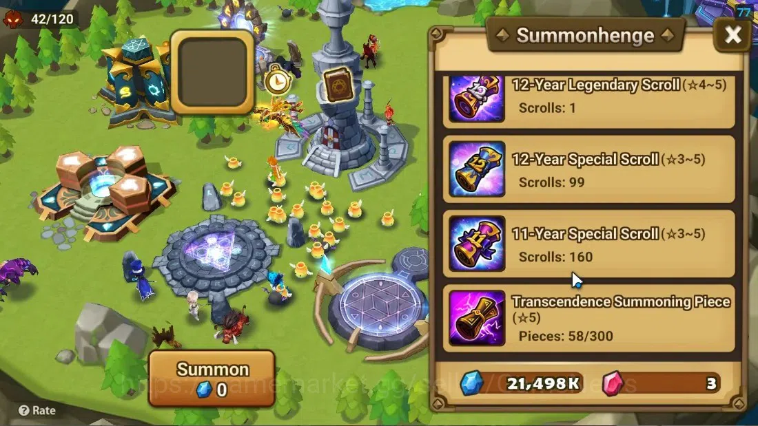 Summoners War: Sky Arena Accounts ASIA|Lv 26|Ready Gacha|99 12 YSC + 160 11 YSC + 3 image 9