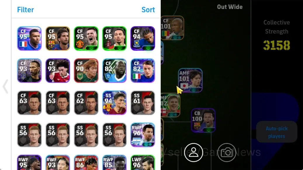 eFootball Accounts Android|Epic Pele,Andrea Pirlo,Oliver Kahn,Xabi Al image 2