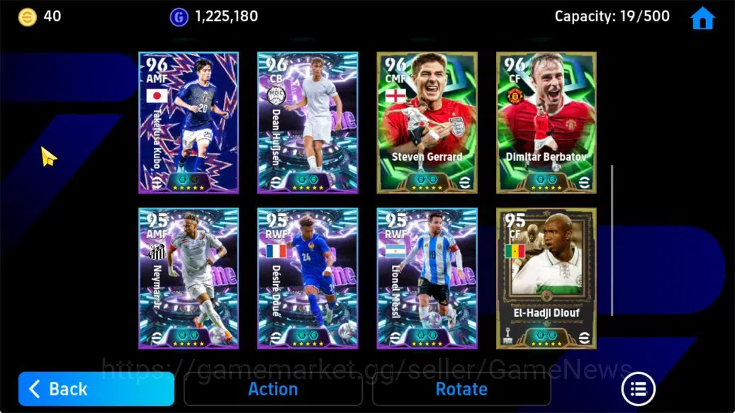 eFootball Accounts Android|Epic Pele,Andrea Pirlo,Oliver Kahn,Xabi Al image 5