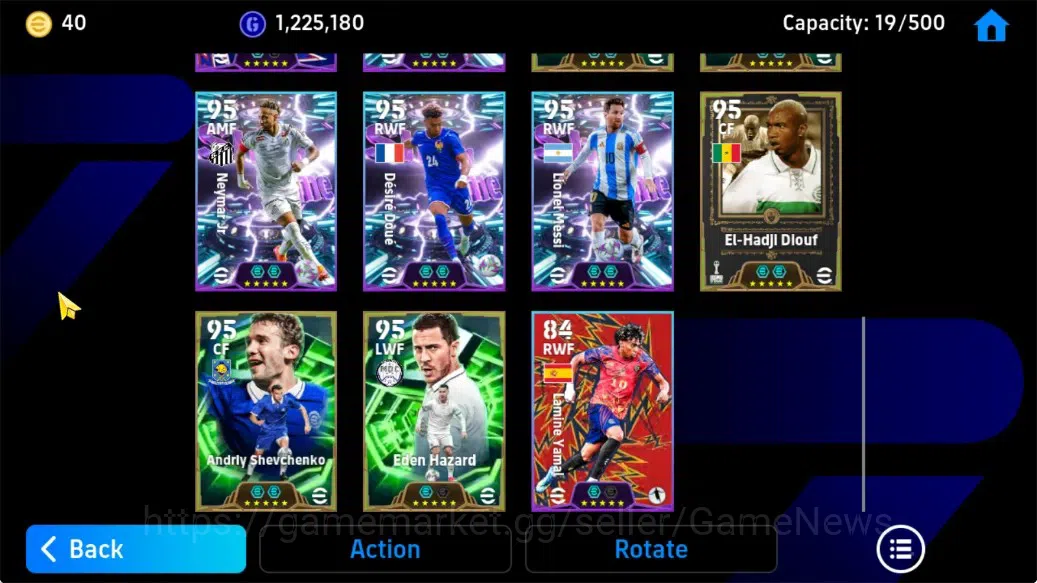eFootball Accounts Android|Epic Pele,Andrea Pirlo,Oliver Kahn,Xabi Al image 6