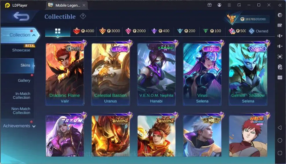 Mobile Legends: Bang Bang Accounts Global|Hero 132|Legend Franco|Collab Xavier+Vale|S image 12