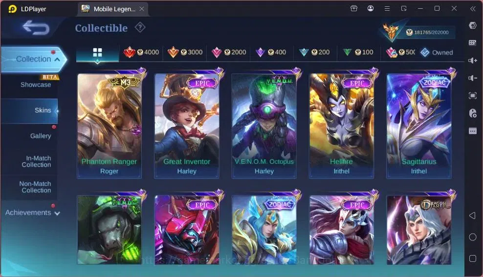 Mobile Legends: Bang Bang Accounts Global|Hero 132|Legend Franco|Collab Xavier+Vale|S image 15
