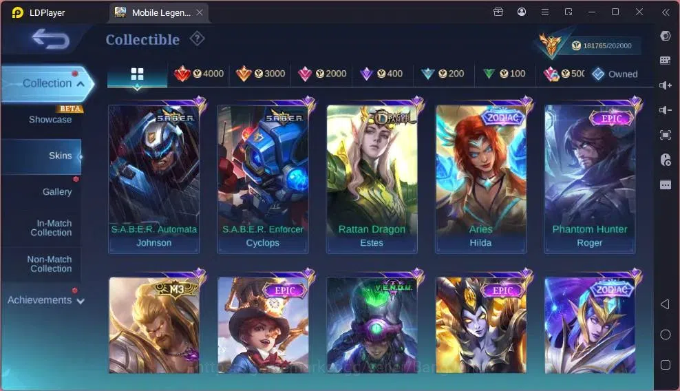 Mobile Legends: Bang Bang Accounts Global|Hero 132|Legend Franco|Collab Xavier+Vale|S image 16
