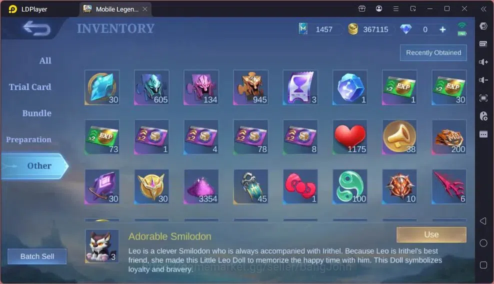 Mobile Legends: Bang Bang Accounts Global|Hero 132|Legend Franco|Collab Xavier+Vale|S image 5