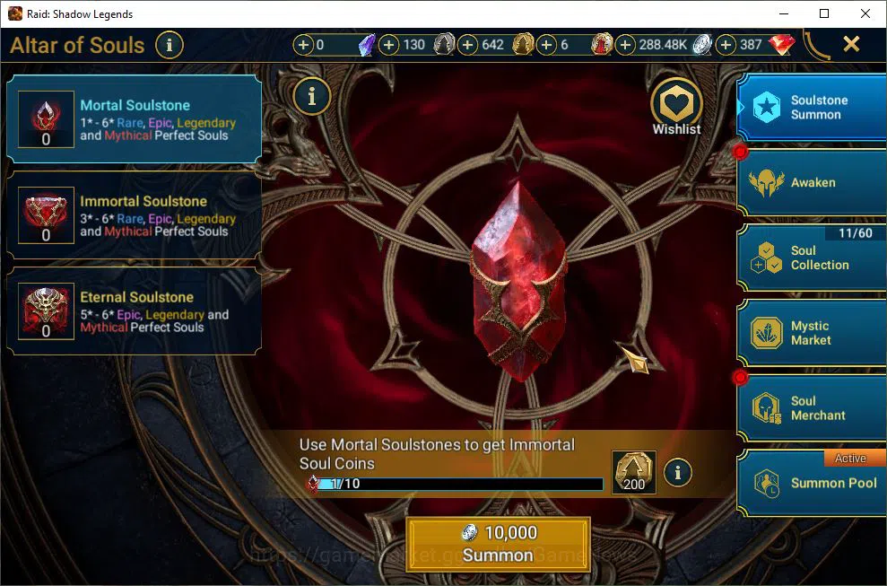 Raid: Shadow Legends Accounts Mid-Game Lv49 1,1M Power|1 Mythic(Kurosa)+28 20