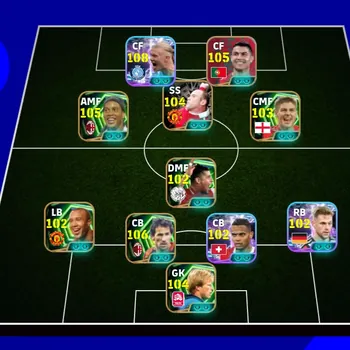 eFootball Accounts Legends & Iconic Players EFOOTBALL COLECTIVE 3208+ | SHOWTIME E HALLAND,RONALDO PACK,BARESSI,RONALDINHO,W