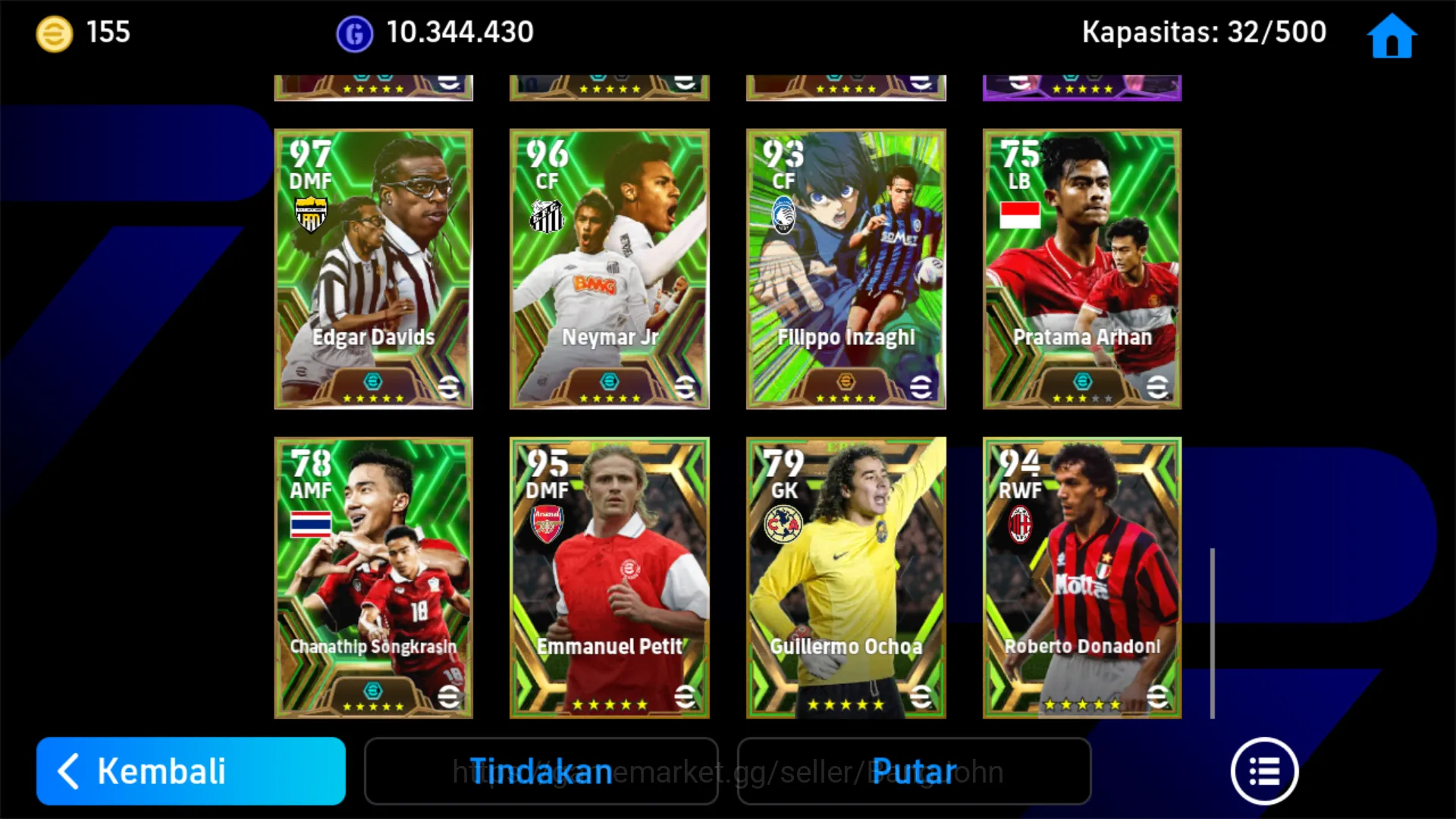 eFootball Accounts Others Power 3152 | Messi Pack Barca | Pack Barca |EFB296B 6