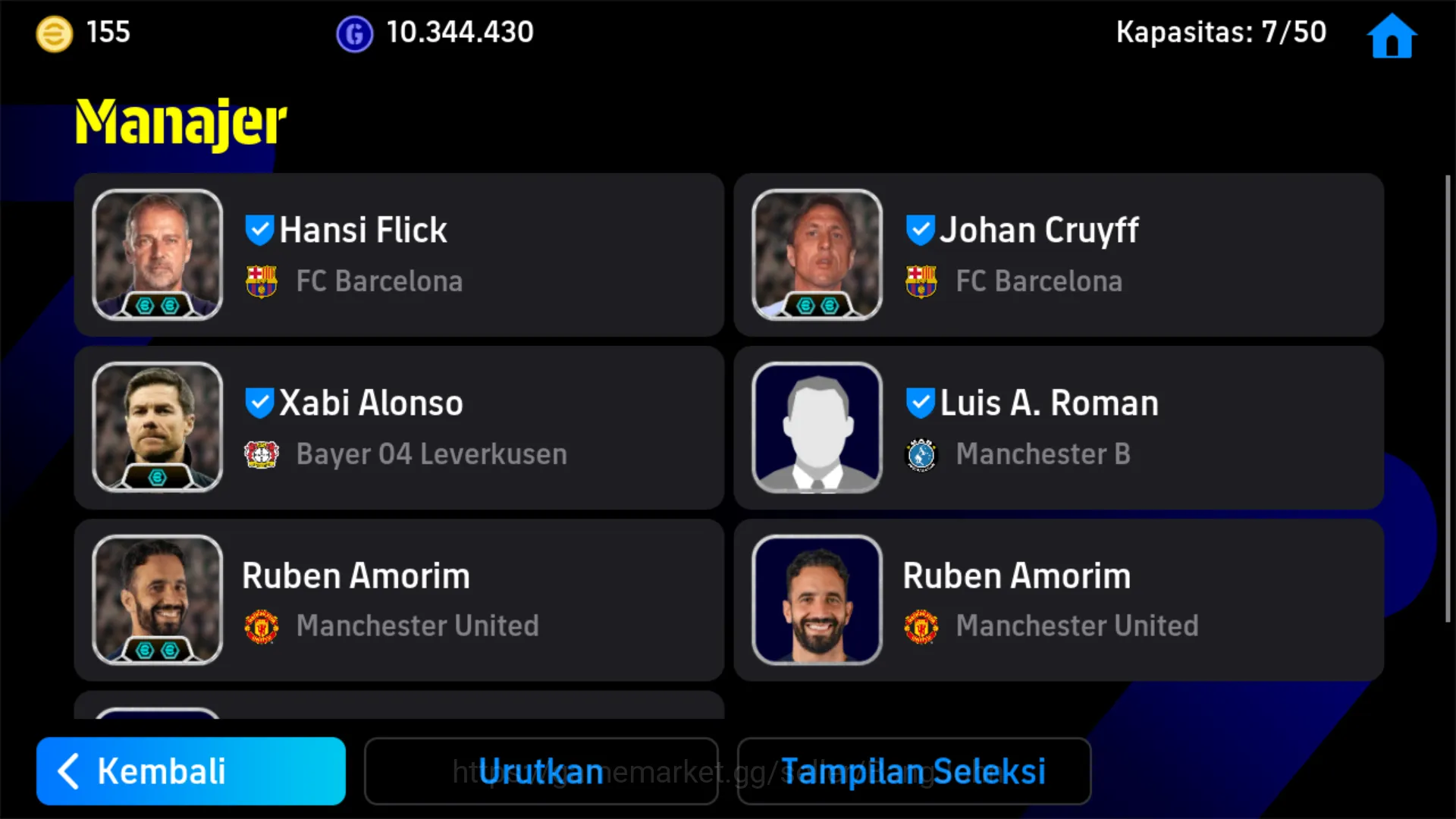 eFootball Accounts Others Power 3152 | Messi Pack Barca | Pack Barca |EFB296B 7