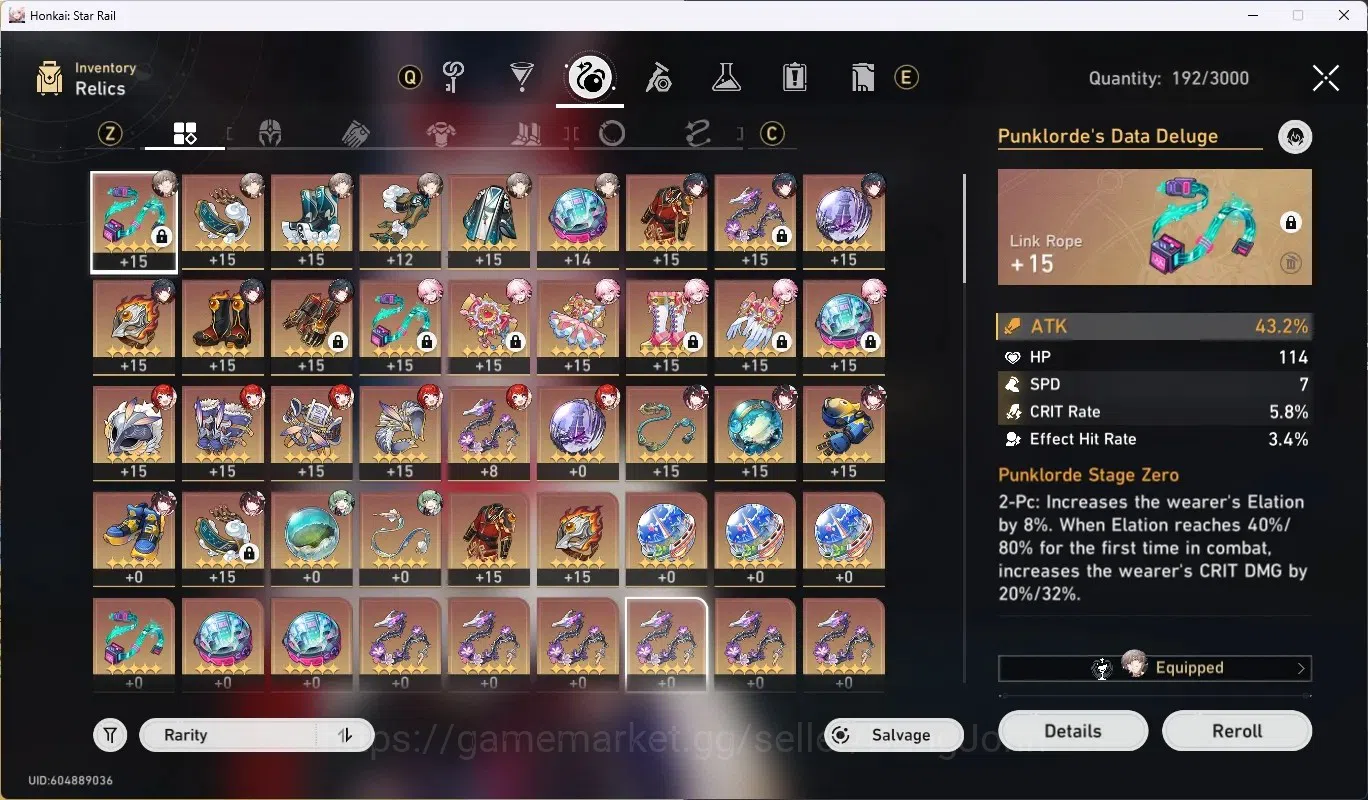 Honkai Star Rail Accounts America|TL 63|7 Limited [EvanesciaE2+Sign],Mortena image 12