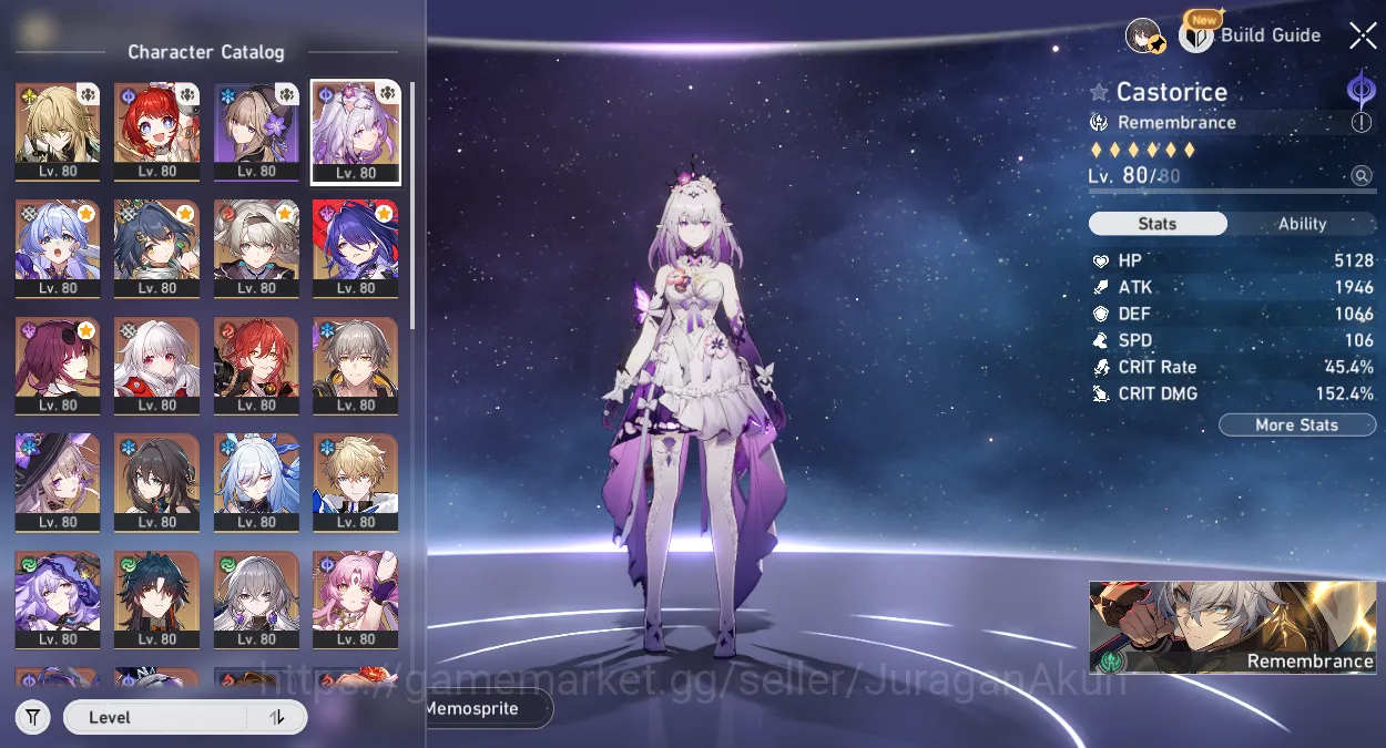 Honkai Star Rail Accounts End Game America [TL70] 14 Limited (Firefly+Sign, Robin+Sign, Archeron+Sign, Tribbie, The Herta 4