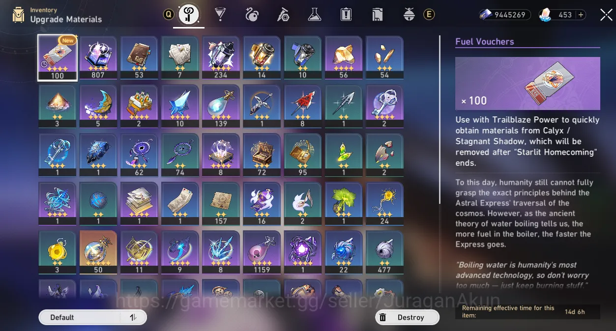 Honkai Star Rail Accounts End Game America [TL70] 14 Limited (Firefly+Sign, Robin+Sign, Archeron+Sign, Tribbie, The Herta 5
