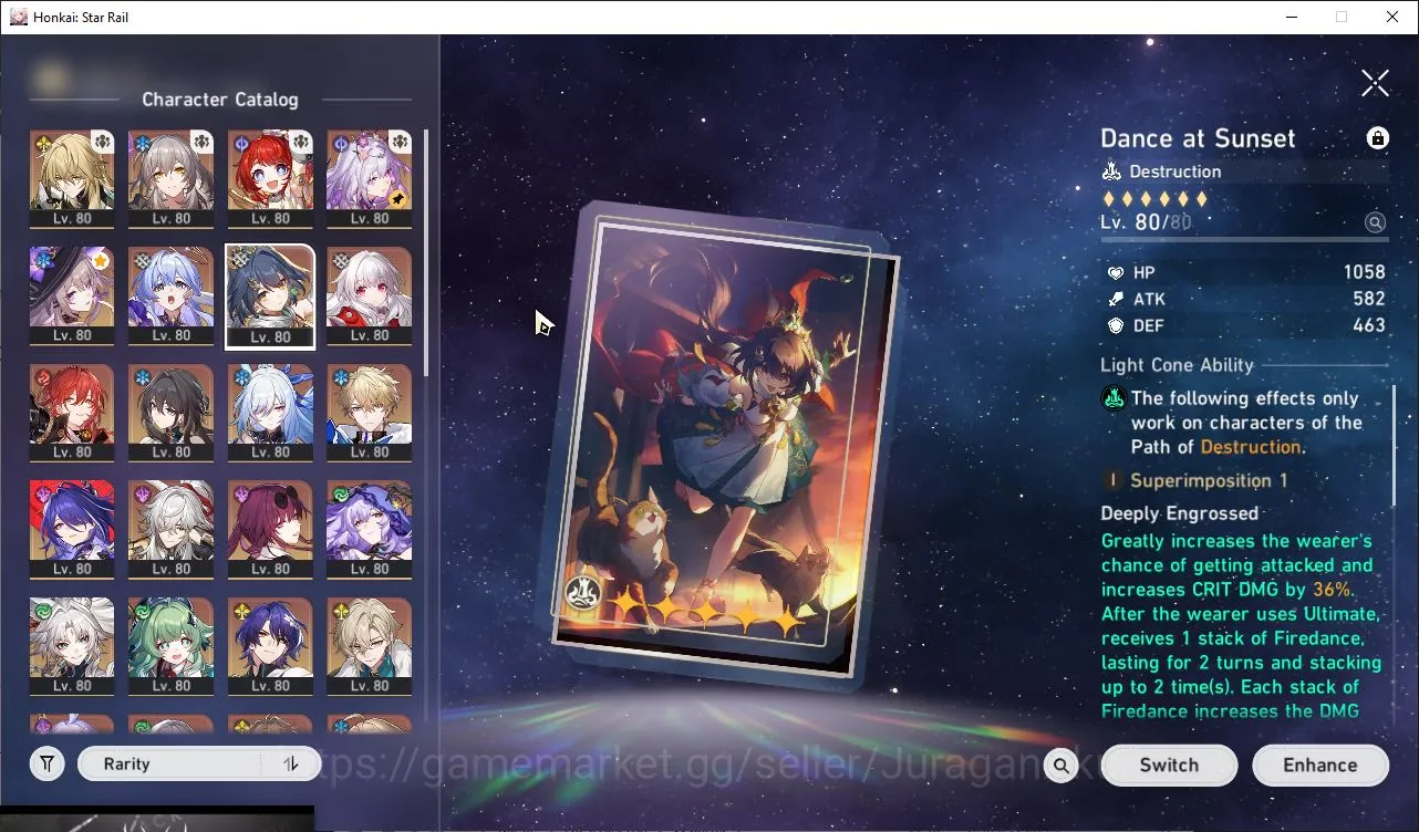 Honkai Star Rail Accounts ASIA|TL70|16 Limited[The Herta+Sign,Kafka+Sign,Ach image 2