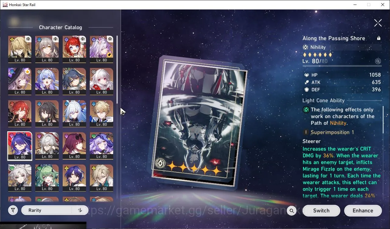 Honkai Star Rail Accounts ASIA|TL70|16 Limited[The Herta+Sign,Kafka+Sign,Ach image 4