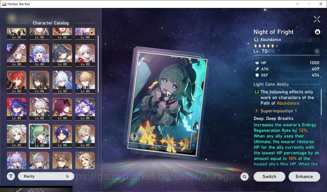 Honkai Star Rail Accounts ASIA|TL70|16 Limited[The Herta+Sign,Kafka+Sign,Ach image 5