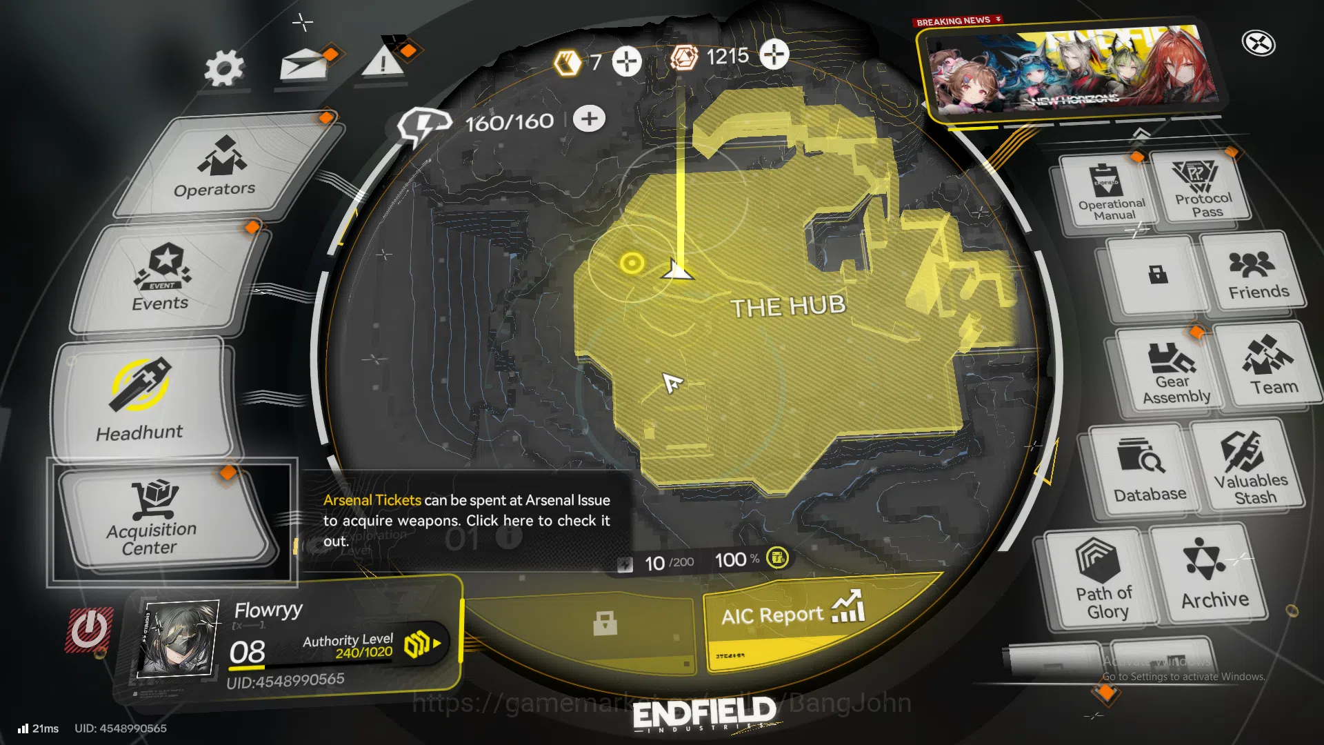 Arknights: Endfield Accounts ASIA | Starter ACC| Rossi, Ardelia WP 6s 2| More d image 6