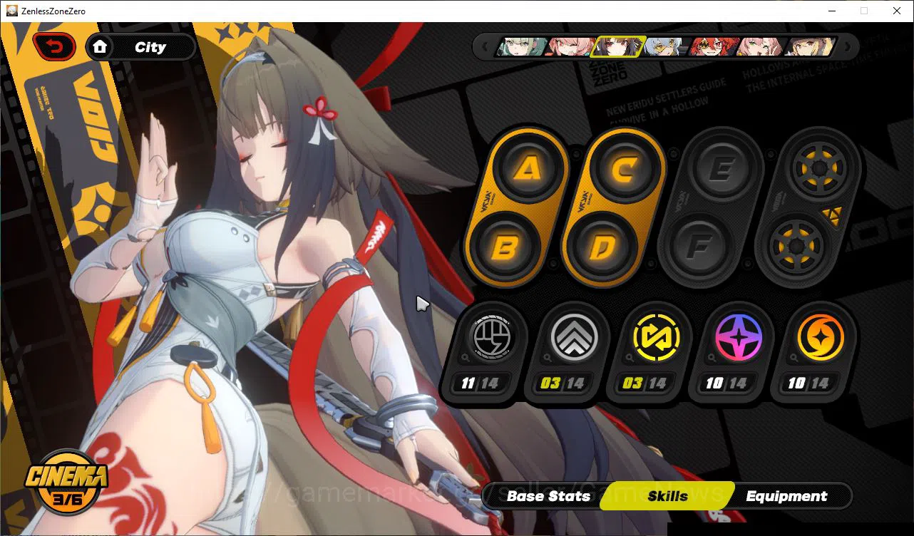 Zenless Zone Zero Accounts Mid-Game ASIA|IK 46|S2 CH2| Prem Team YSG 3 Limited [Ye ShunguangM3+Sign,Sunna,Zhao] + 4 STD|2 S 13