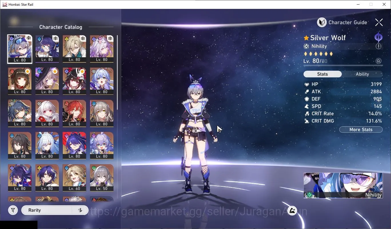 Honkai Star Rail Accounts Starter ASIA [TL70]|2k SJ|15 Limited (Castorice,Sparkle)+Sign 2