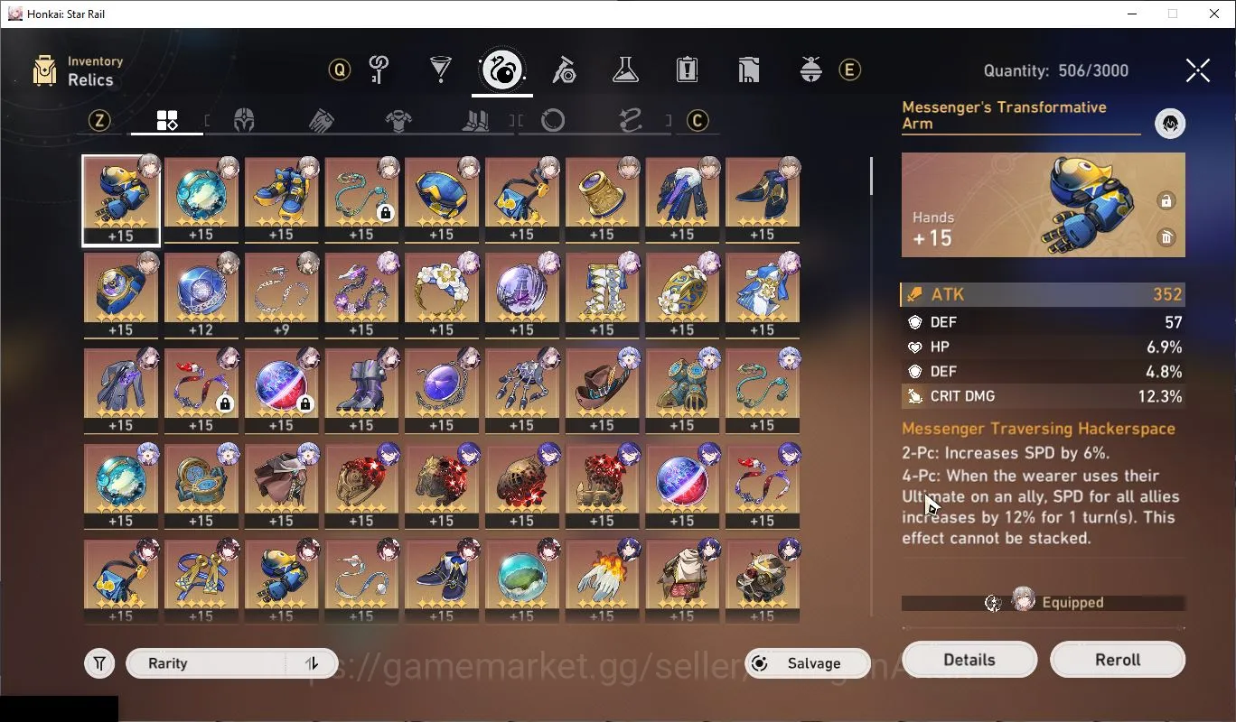 Honkai Star Rail Accounts Starter ASIA [TL70]|2k SJ|15 Limited (Castorice,Sparkle)+Sign 5