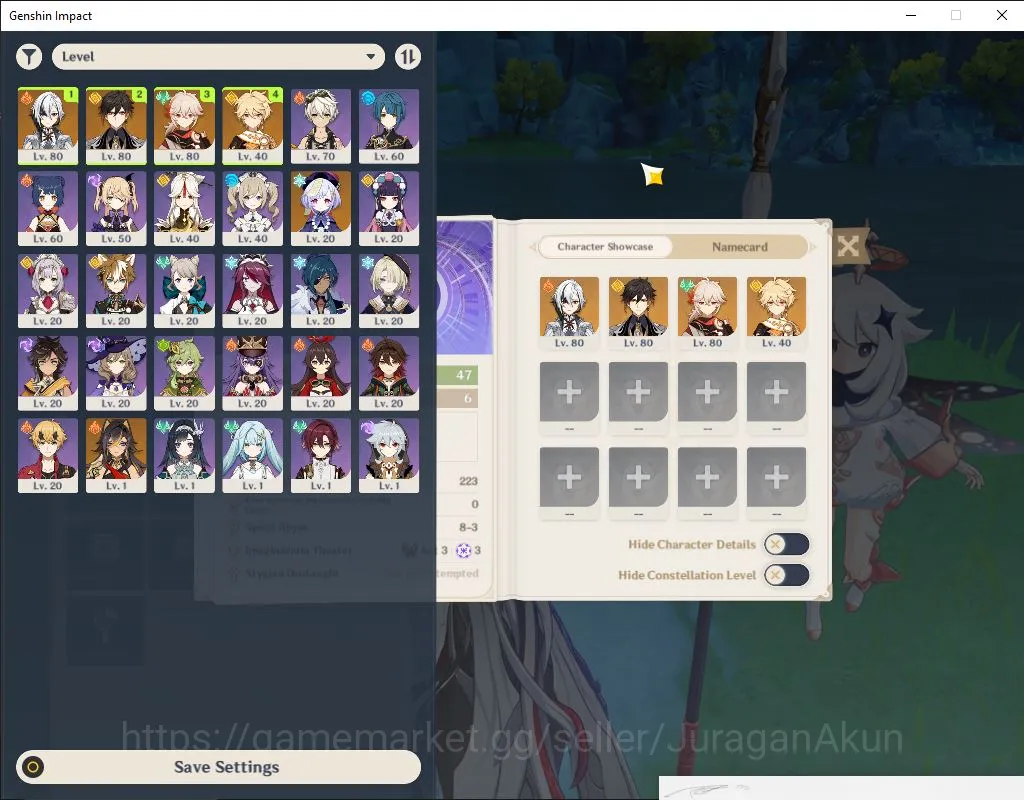 Genshin Impact Accounts Mid Game ASIA|AR 47| 3 Limited |[Arlechino,ZongLi,Kazuha] QIqi,Dehya,Qingqiu|MC Male|Take 2