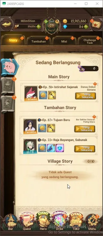 The Seven Deadly Sins: Grand Cross Accounts Midgame ASIA|3,1M CC| 2 LR+5 UR+Many Collabs 2