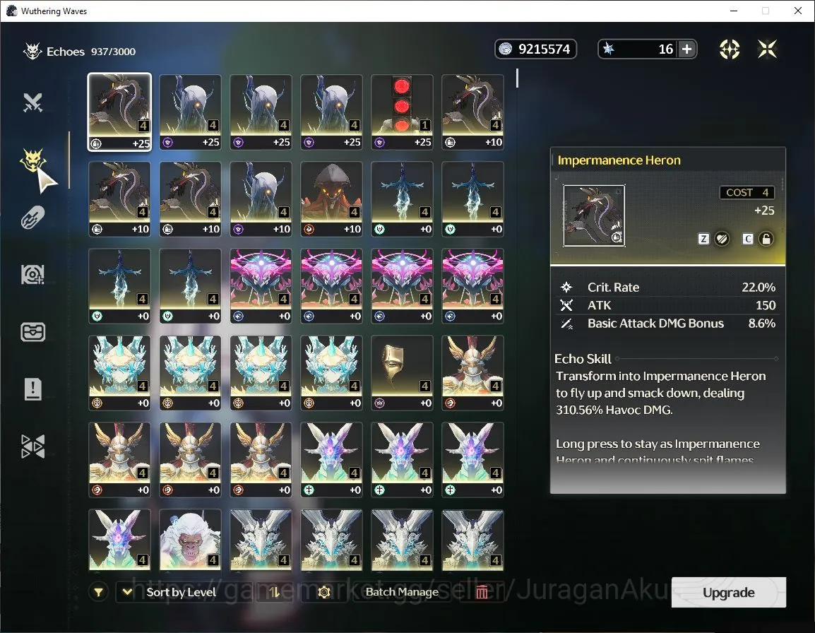 Wuthering Waves Accounts Mid-Game NA|UL 45| 3 Limited | Chisa+Sign,Shorekeeper+Sign,Phoebe+Sign | DB Lv25 |MC Female|Log 5