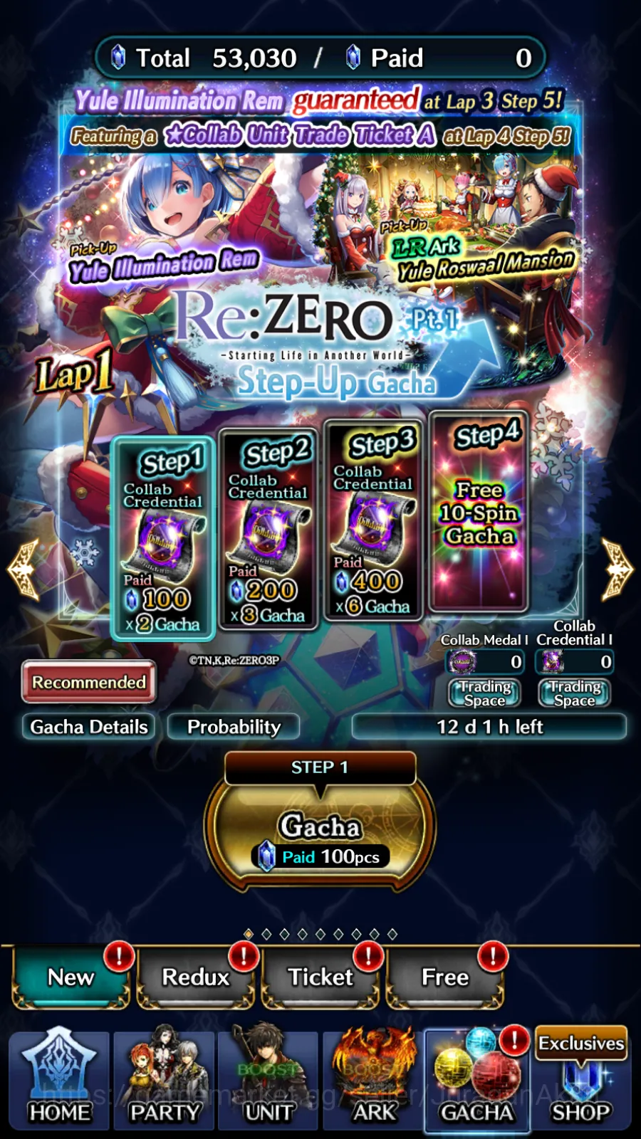 Last Cloudia Accounts Mid‑Game Global|Starter 50K Crystal+Collab Re:Zero (Rem & Emilia)+Other Units|Code Only|Check SS(LC732) 5