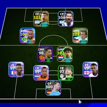 eFootball Accounts Legends & Iconic Players Android|Power 3101|7Epic Tomas Rosicky,Eric Cantona,Sergio Aguero,Frank