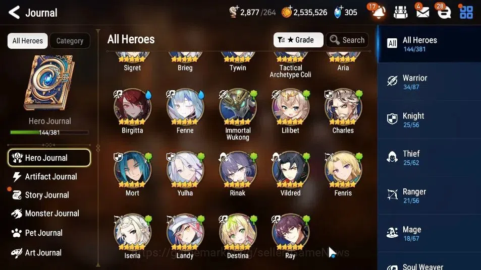 Epic Seven Accounts GLOBAL UnVerif|6 ML(SchoolNurse Yulha,Rhiana&Luce, image 8