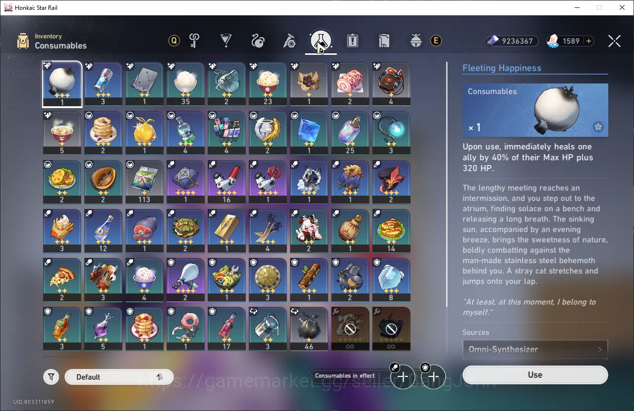 Honkai Star Rail Accounts ASIA | TL 70 | 16 Limit | Prime Team: Castorice + image 13