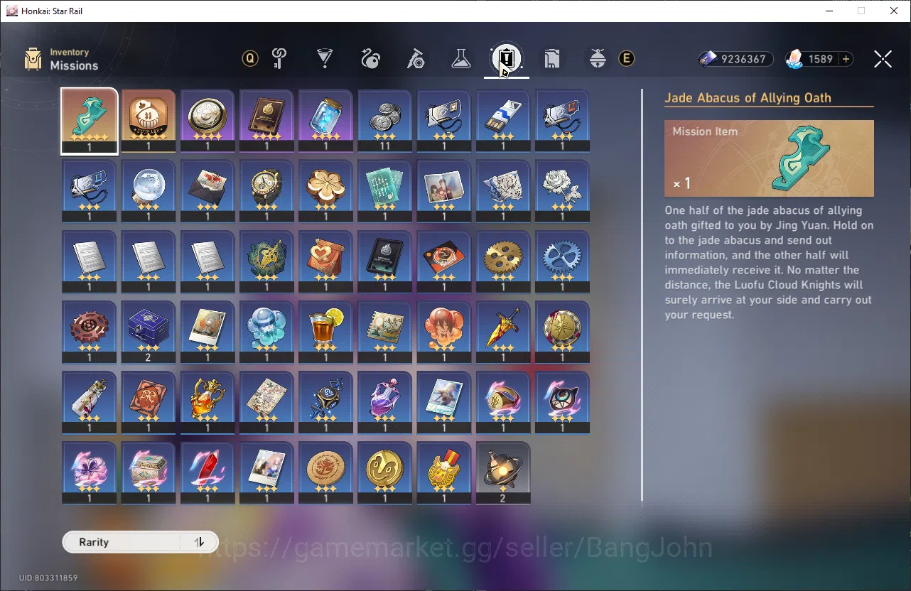 Honkai Star Rail Accounts ASIA | TL 70 | 16 Limit | Prime Team: Castorice + image 14