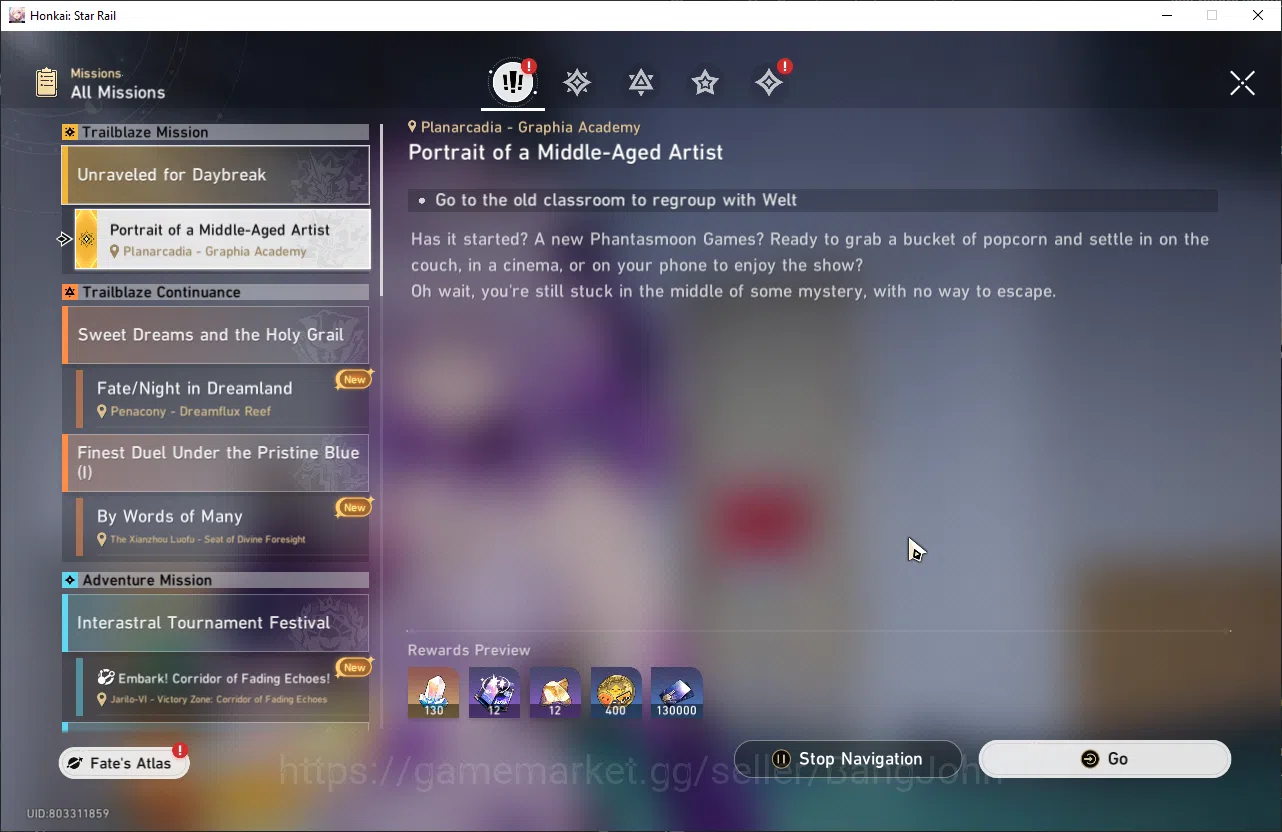 Honkai Star Rail Accounts ASIA | TL 70 | 16 Limit | Prime Team: Castorice + image 17