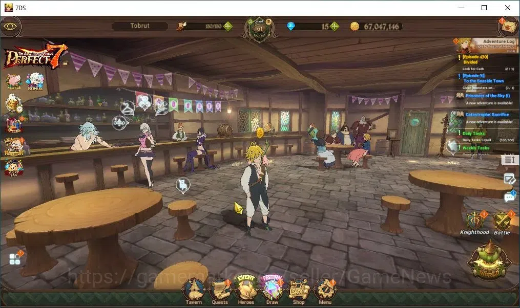 The Seven Deadly Sins: Grand Cross Accounts Global|4,5M CC|6 LR+5 UR+Collab ReZero|S&B,Madness image 1