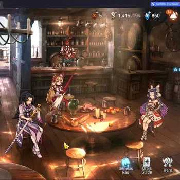 Epic Seven Accounts Starter Global Unverif|New Era|Fresh Starter|5 ML(E Ilynav,TEKayron,DKSharun,MA Ken,Salome)|PoH ON|SS