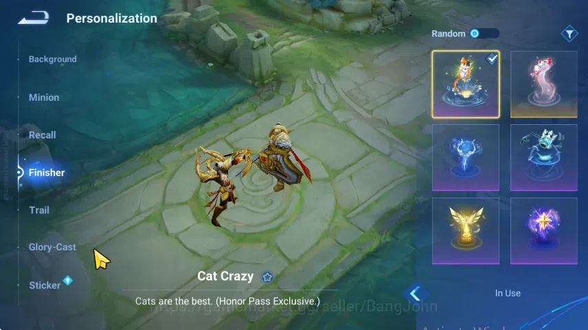 Honor of Kings Accounts GLOBAL HOK | FLAWLESS XIAO QIAO | COLLAB ELSA FROZ image 15