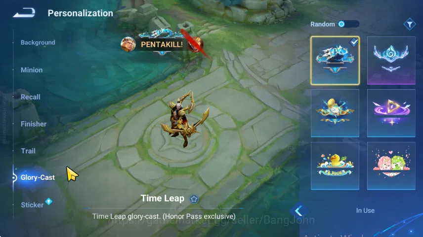 Honor of Kings Accounts GLOBAL HOK | FLAWLESS XIAO QIAO | COLLAB ELSA FROZ image 17