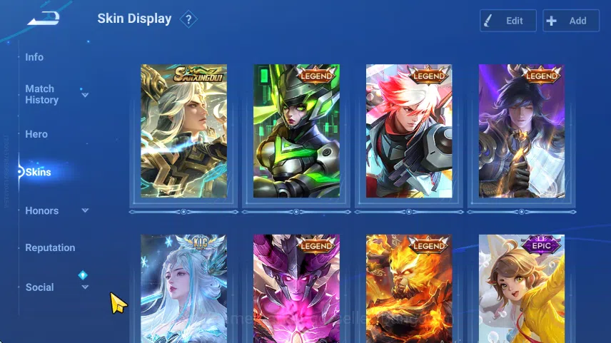 Honor of Kings Accounts GLOBAL HOK | FLAWLESS XIAO QIAO | COLLAB ELSA FROZ image 2