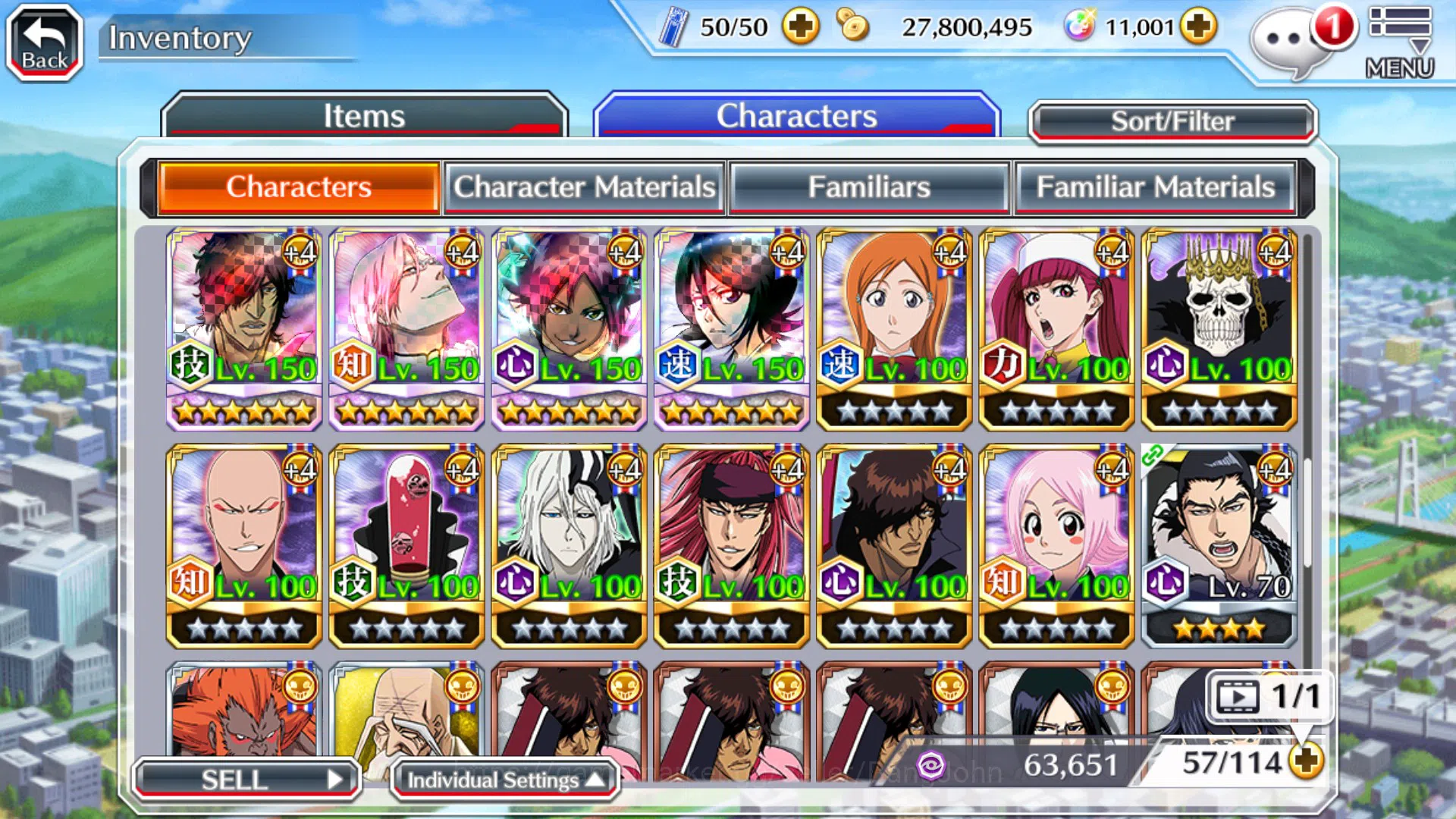 Bleach: Brave Souls Accounts GLOBAL]6K Orb+Fresh All Story|Ulquiorra SegundaEta image 10
