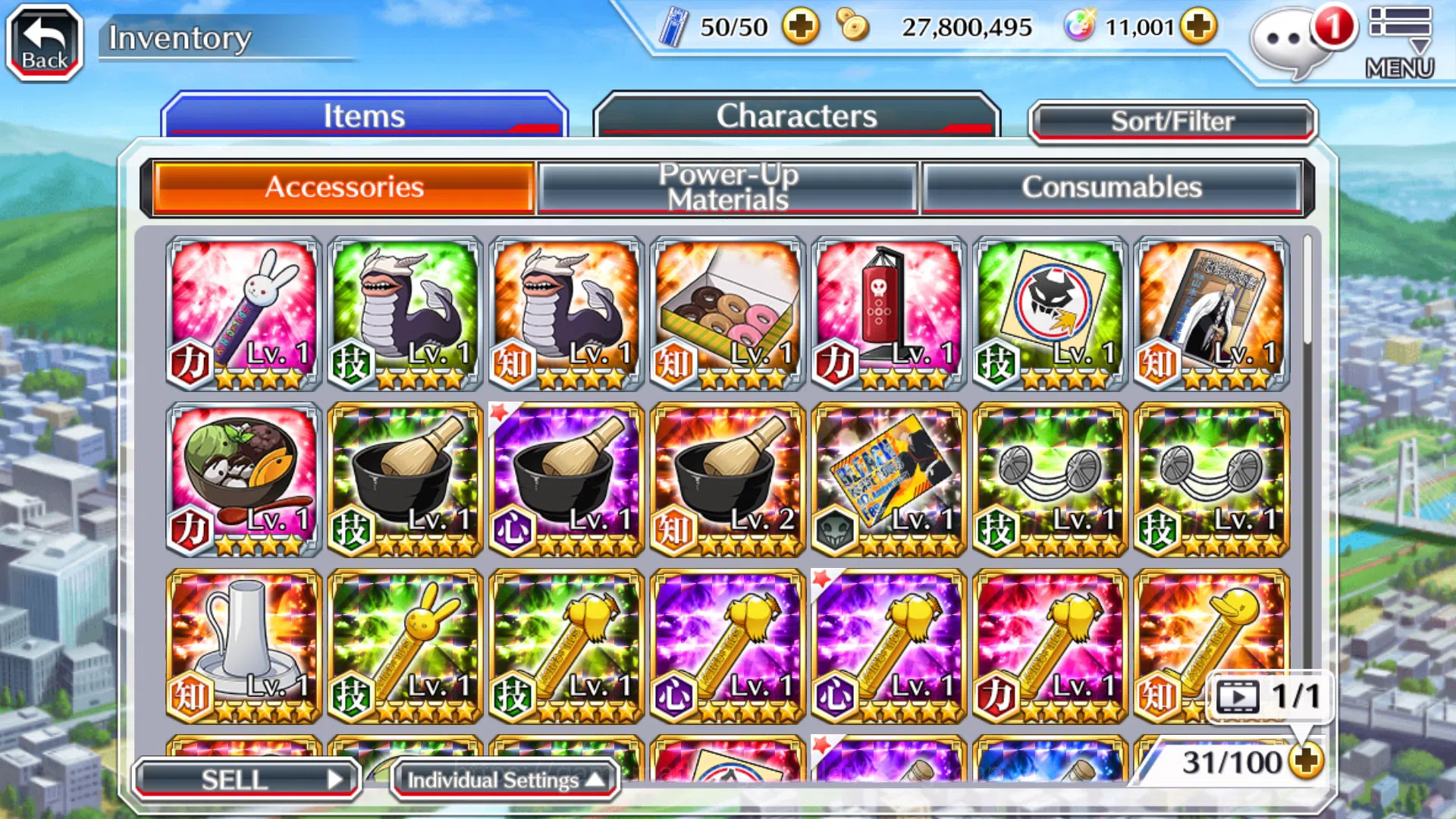 Bleach: Brave Souls Accounts GLOBAL]6K Orb+Fresh All Story|Ulquiorra SegundaEta image 5