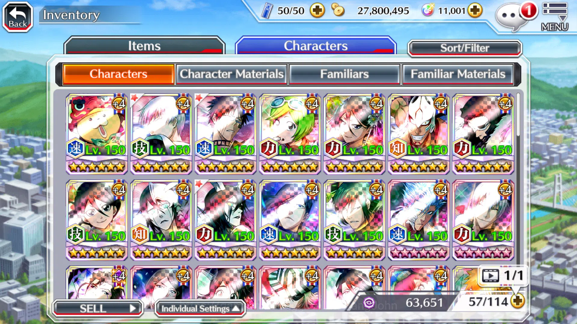 Bleach: Brave Souls Accounts GLOBAL]6K Orb+Fresh All Story|Ulquiorra SegundaEta image 8