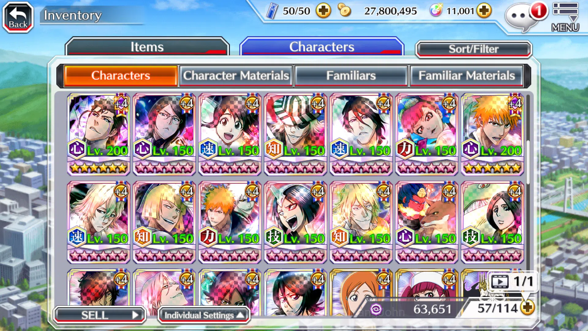 Bleach: Brave Souls Accounts GLOBAL]6K Orb+Fresh All Story|Ulquiorra SegundaEta image 9