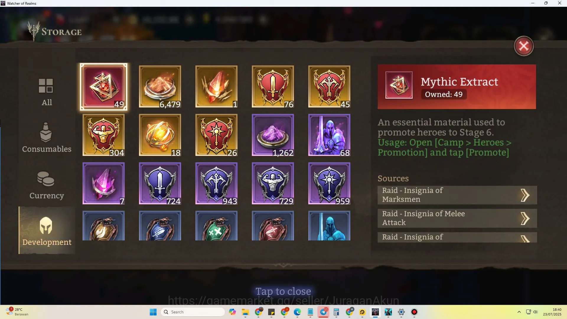 Watcher of Realms Accounts End-Game Sv 60xxx|Power 3.6M|Lord 6(Aracha,Twinfiend,Iovar,Venoma,Solcadens,Etc)|Nightmare IV 2