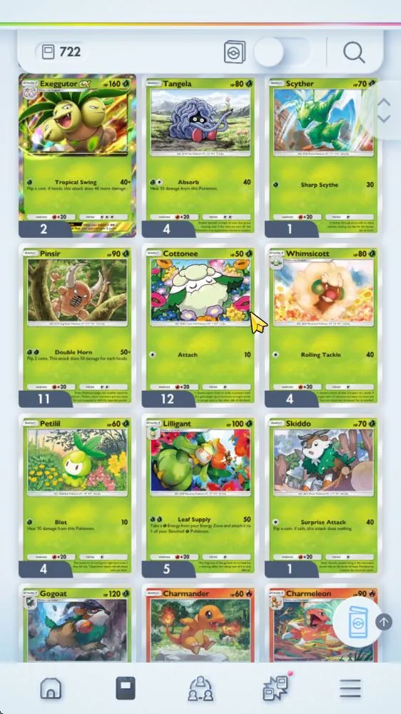 Pokémon TCG Pocket Accounts Lv 19 |Total Card 722| 23 Ex Total (Charizard & Pi image 3