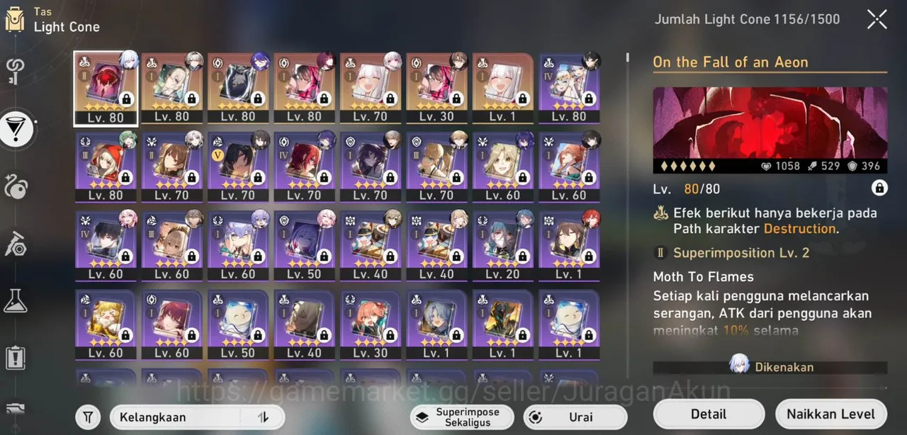 Honkai Star Rail Accounts Asia [TL70] 10 Limited (Firefly E1+Sign, The Herta image 6