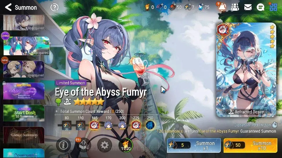 Epic Seven Accounts Starter GLOBAL Unverif|New Era|2 ML(Conqueror Lilias,DP Aria)+Setsuka,Landy,Roana,Vildred,Etc|PoH 15